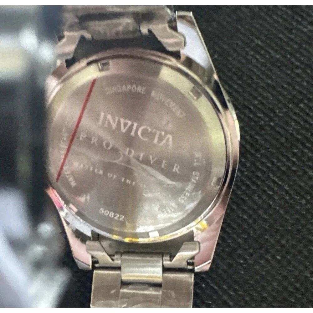 Invicta Pro Diver 43mm Teal/Turquoise Dial/Bezel 200m Steel Bracelet Date w/Box